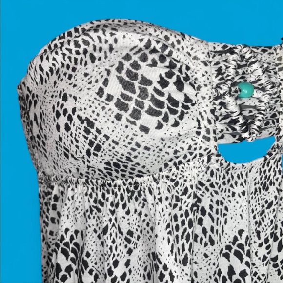 NWT Rip Curl Tube Top Python Print M - Picture 10 of 14